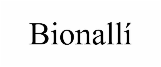 BIONALLÍ