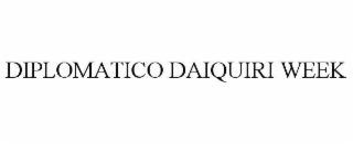 DIPLOMATICO DAIQUIRI WEEK