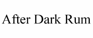 AFTER DARK RUM