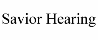 SAVIOR HEARING