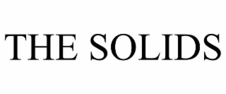 THE SOLIDS