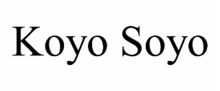 KOYO SOYO