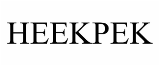 HEEKPEK