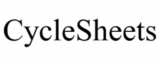 CYCLESHEETS