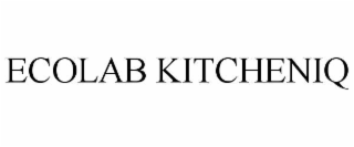 ECOLAB KITCHENIQ