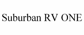 SUBURBAN RV ONE