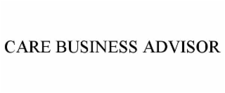 CARE BUSINESS ADVISOR