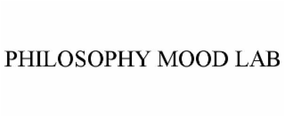 PHILOSOPHY MOOD LAB