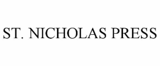 ST. NICHOLAS PRESS
