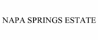NAPA SPRINGS ESTATE