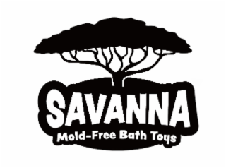 SAVANNA MOLD-FREE BATH TOYS