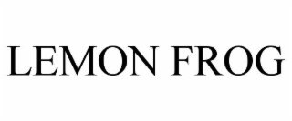 LEMON FROG