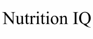 NUTRITION IQ