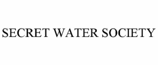 SECRET WATER SOCIETY
