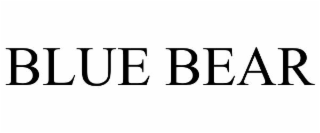 BLUE BEAR