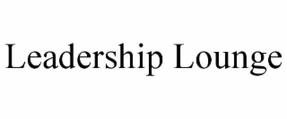LEADERSHIP LOUNGE