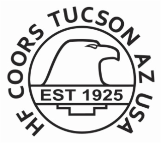 EST 1925 HF COORS TUCSON AZ USA