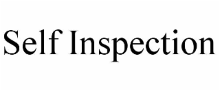 SELF INSPECTION
