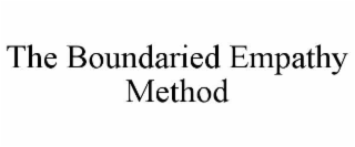 THE BOUNDARIED EMPATHY METHOD