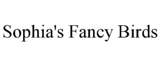 SOPHIA'S FANCY BIRDS