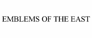 EMBLEMS OF THE EAST