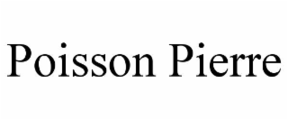 POISSON PIERRE