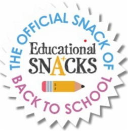 THE OFFICIAL SNACK OF BACK TO SCHOOL EDUCATIONAL SNA+CKS