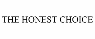 THE HONEST CHOICE