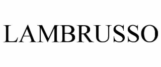 LAMBRUSSO