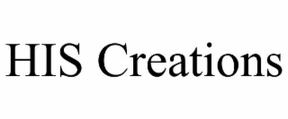 HIS CREATIONS