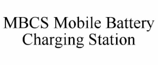 MBCS MOBILE BATTERY CHARGING STATION