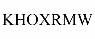 KHOXRMW