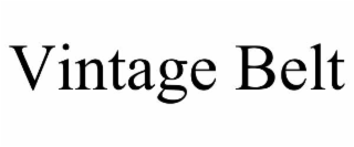 VINTAGE BELT