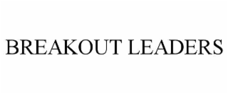 BREAKOUT LEADERS
