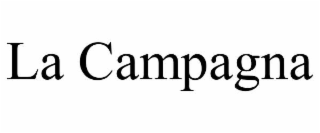 LA CAMPAGNA