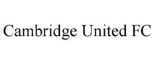CAMBRIDGE UNITED FC