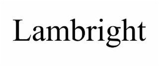 LAMBRIGHT