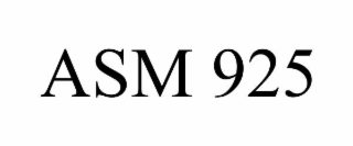 ASM 925
