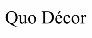 QUO DÉCOR