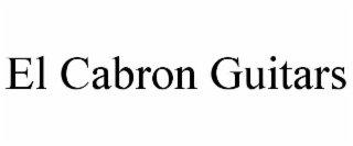 EL CABRON GUITARS