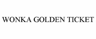 WONKA GOLDEN TICKET