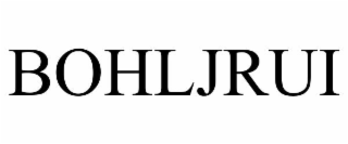 BOHLJRUI