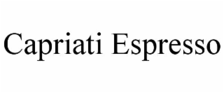 CAPRIATI ESPRESSO