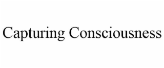 CAPTURING CONSCIOUSNESS