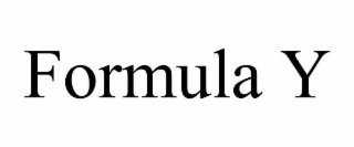 FORMULA Y