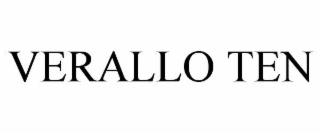 VERALLO TEN