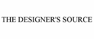 THE DESIGNER'S SOURCE