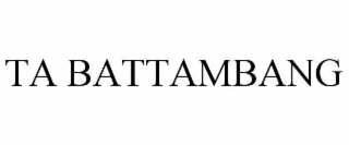 TA BATTAMBANG