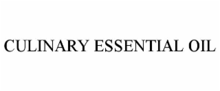 CULINARY ESSENTIAL OIL