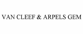 VAN CLEEF & ARPELS GEM